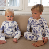 Pigiama (2 pezzi) per bambini Toile de Jouy