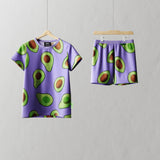 Infantil Shortie PJ Set Aguacate