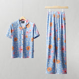 Pyjama long en bambou pour femme - Daisy