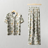 Pyjama long en bambou pour femme - Jungle