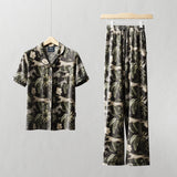Pyjama long en bambou pour femme - Zebra