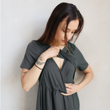 Copenhagen T-Shirt kjole Charcoal