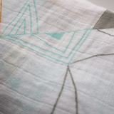 Coperta in mussola grande - Stampa Geometrica