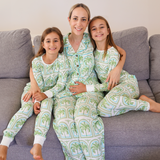 Skabelon til pyjamas-sæt til børn