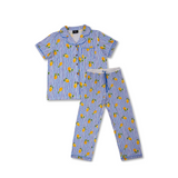 Pyjamas-sæt til damer Mediterannean Lemons