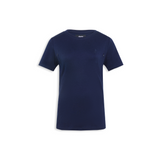 Maglietta per l'allattamento al seno blu navy