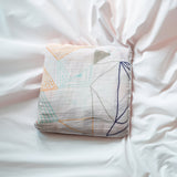 Coperta in mussola grande - Stampa Geometrica