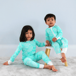 Children's PJ Set Waves - Zipster